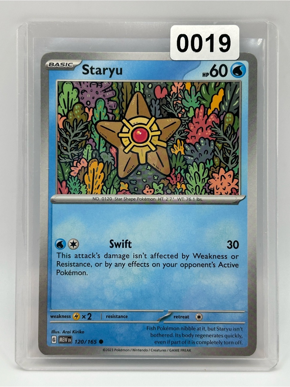 Staryu Pokémon Card